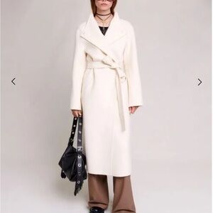 Maje mid length coat